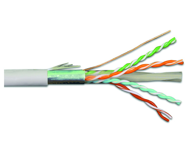 【清華同方（fāng）ROTA六類屏蔽網線】6類4對屏蔽雙絞線（xiàn） CC71004FP