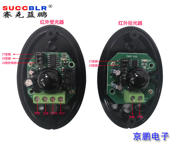 【門禁式定員（yuán）監控係統設備】賽克藍鵬SUCCBLR變頻單光束紅外對射SL-GS120BP